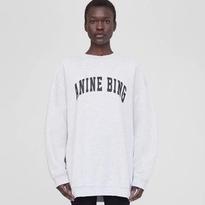 Anine Bing - Tyler Sweatshirt - Grey - XXS